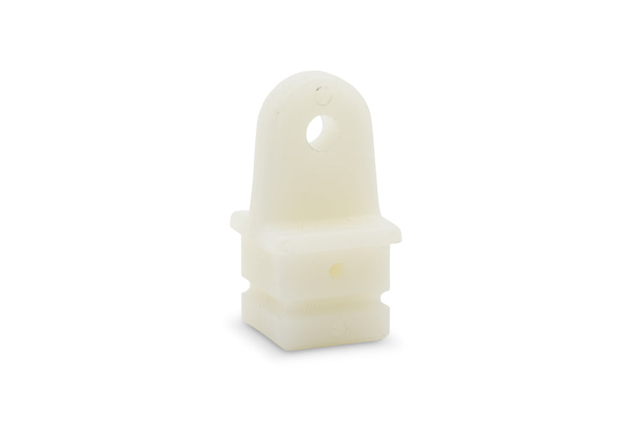 White Nylon 1" Eye End for Square Tubing