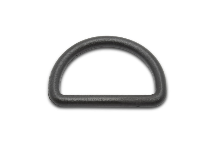 Black Plastic Upholstery D-Ring