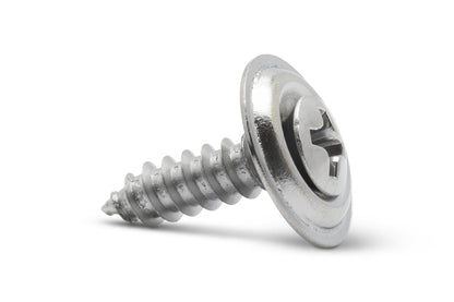 Phillips Oval Head Tapping Screws with Countersunk Washer