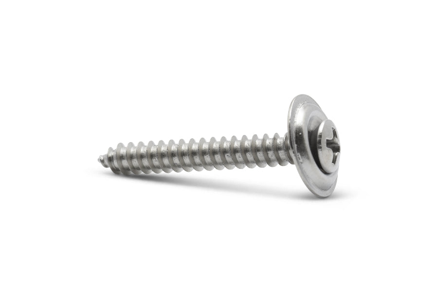 Phillips Oval Head Tapping Screws with Countersunk Washer