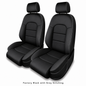 Mercedes Sprinter 1st Row Seat Back Covers - 2011-2017 Open Back Front Lean Backs