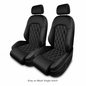 Mercedes Sprinter 1st Row Seat Back Covers - 2011-2017 Slip Cover Front Lean Backs