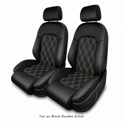Mercedes Sprinter 1st Row Seat Covers with 1 Arm / Side Airbags - 2019-2026