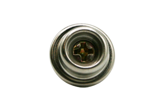Snap Screw Stud - 3/8" - Nickel - 1C