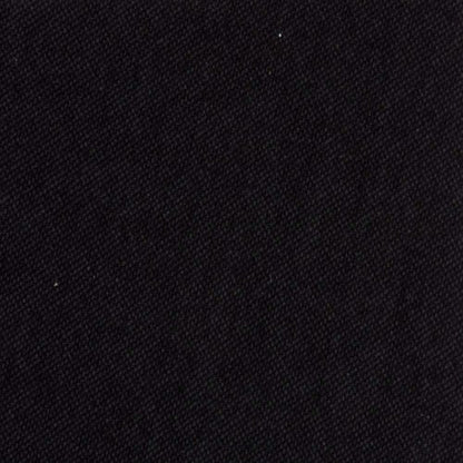 Robbins German Classic surface swatch — Black; backing not shown. Not a finished product.