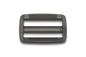 Adjuster Strap Buckle Black Plastic