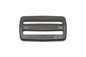 Adjuster Strap Buckle Black Plastic