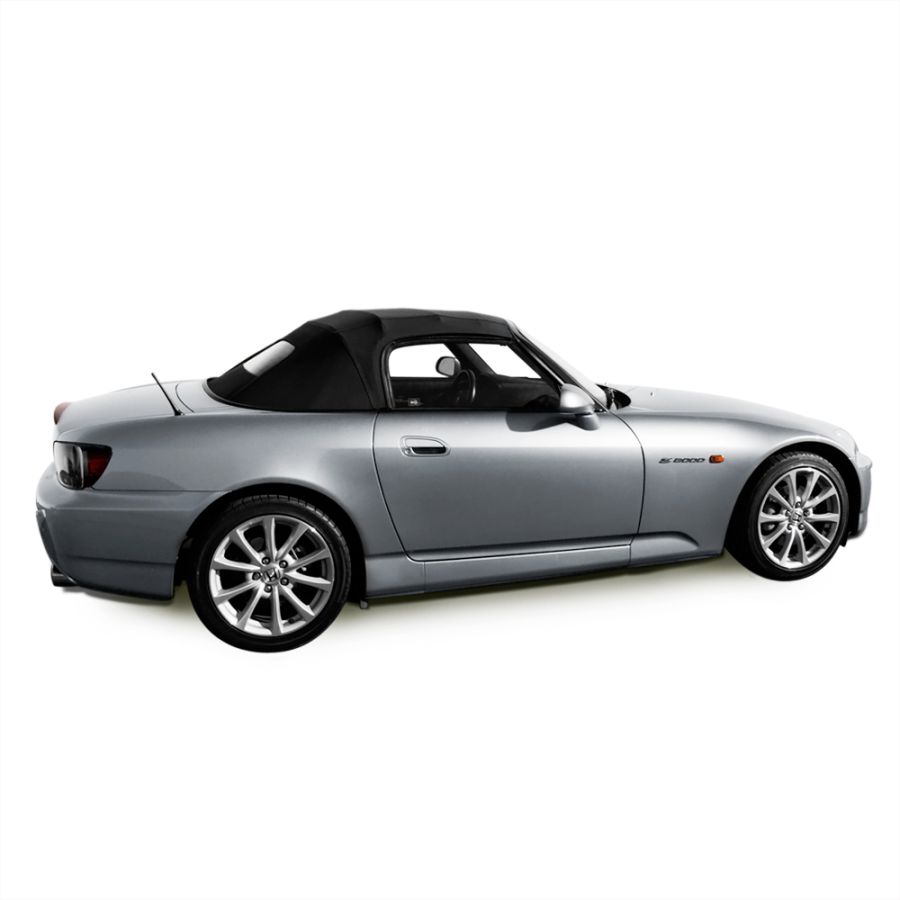 E-Z ON vendor-installed example for 2002–2009 Honda S2000; example color may differ from Dk Blue/Black. Photo does not imply additional included components.