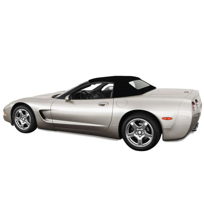 E-Z ON vendor-installed example for 1998–2004 Chevrolet Corvette C5; example color may differ from Lt Oak/Black. Photo does not imply additional included components.