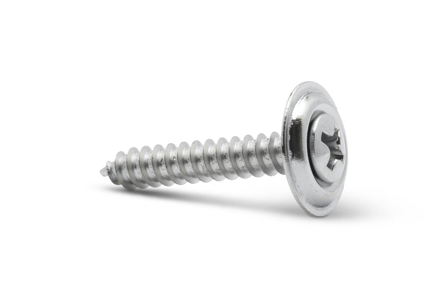 Phillips Oval Head Tapping Screws with Countersunk Washer