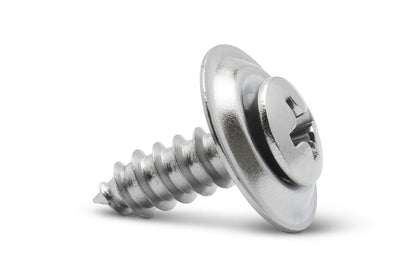 Phillips Oval Head Tapping Screws with Countersunk Washer