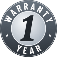 1-year limited warranty