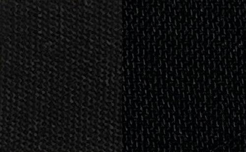 Robbins Stayfast swatch — 848 Black/Black. Material sample, not a finished product.