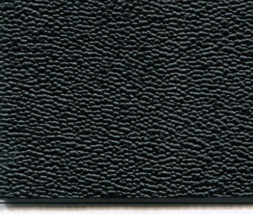 Robbins Cabrio swatch — 1002 Black/Black. Material sample, not a finished product.