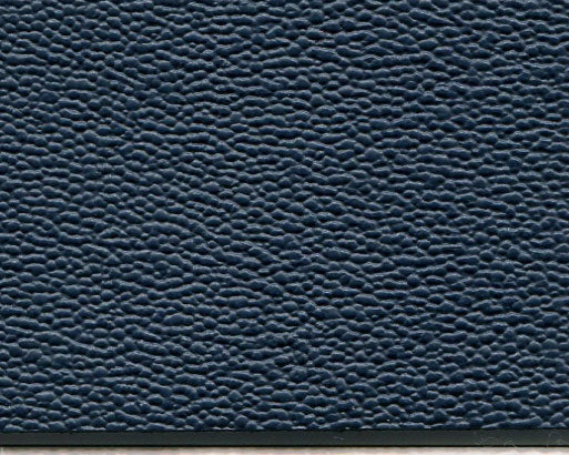 Robbins Cabrio swatch — 1183 Blue/Black. Material sample, not a finished product.