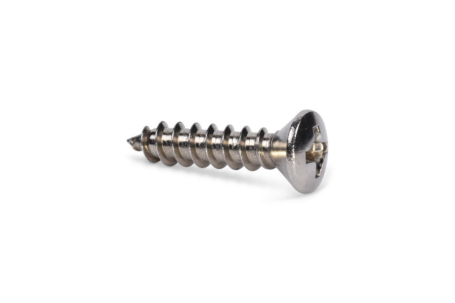 Phillips Oval Head Tapping Screw Stainless Steel