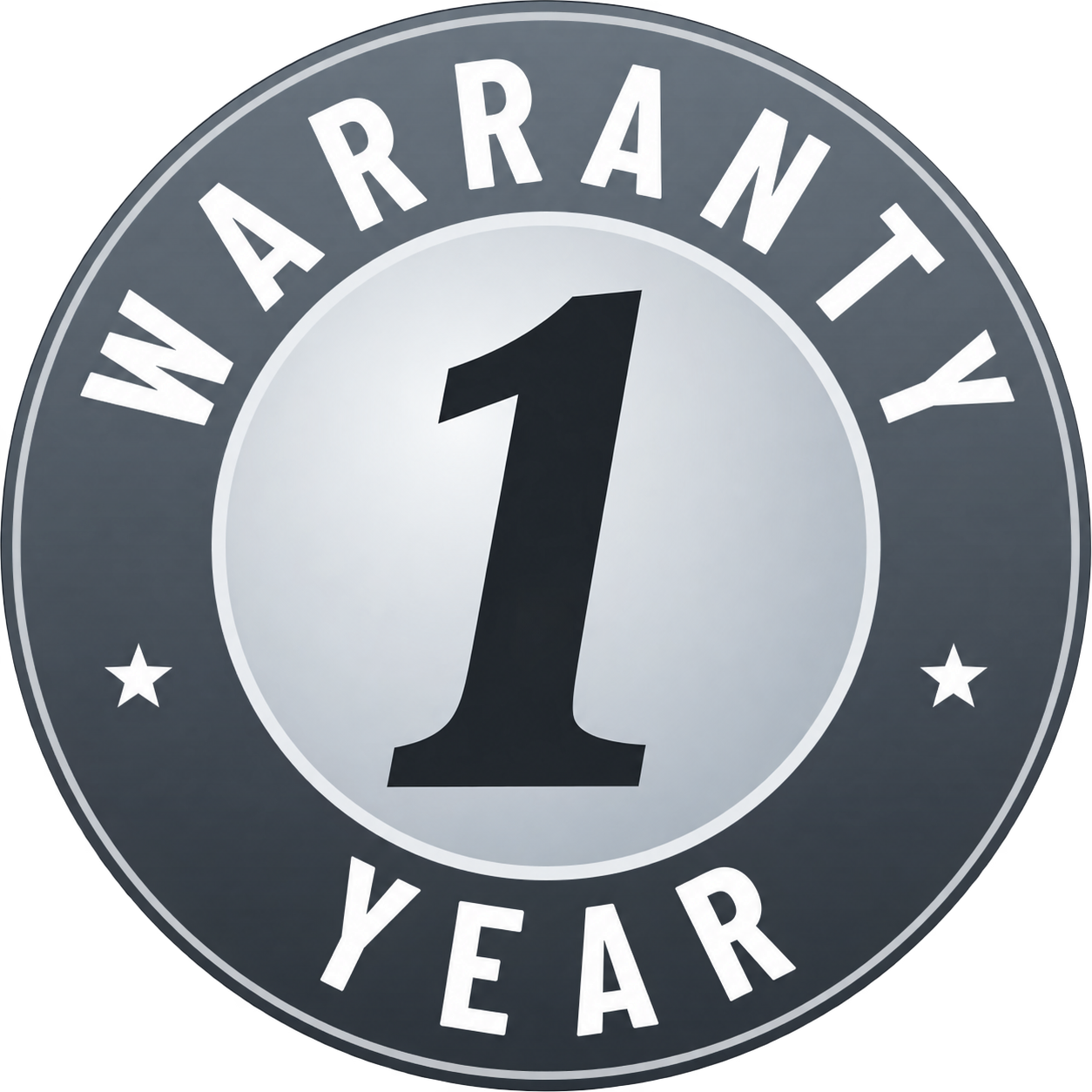 1-year limited warranty